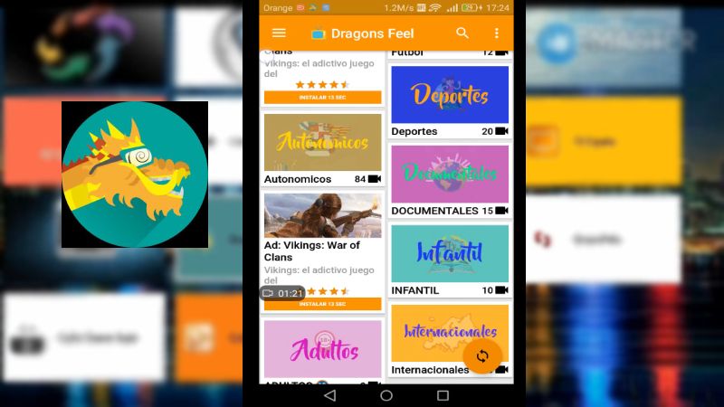 Dragons Feel Apk 2019 Listas Iptv Para Android E Iphone Hd