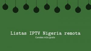 descargar Listas IPTV