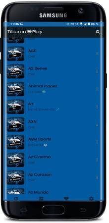 Tiburon Play apk para teléfonos Android